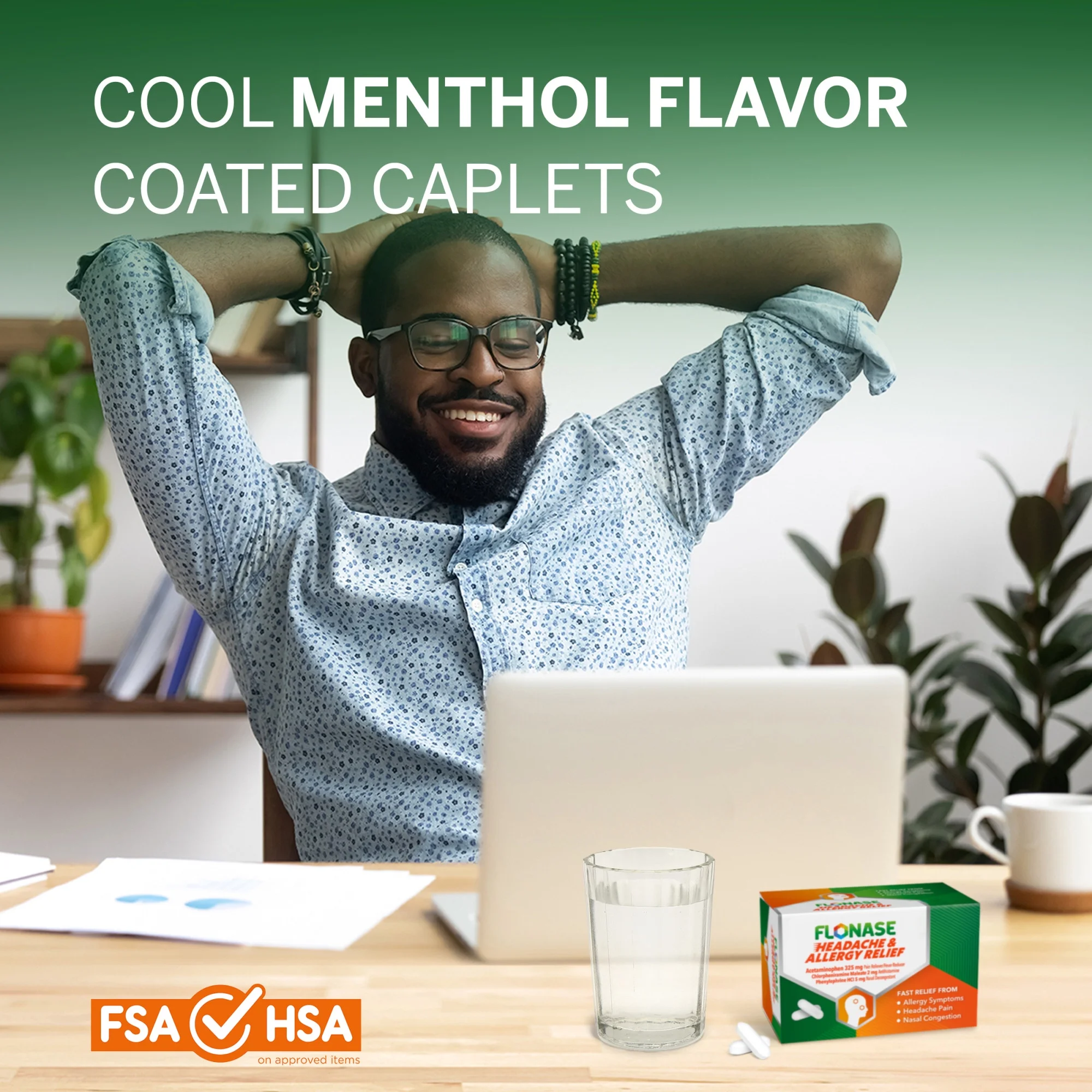 Flonase Headache & Allergy Relief Caplets - Image 4